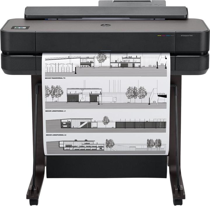 Actual product image HP DesignJet T650 24-in Printer Europe - Multilingual Localisation (Colour)