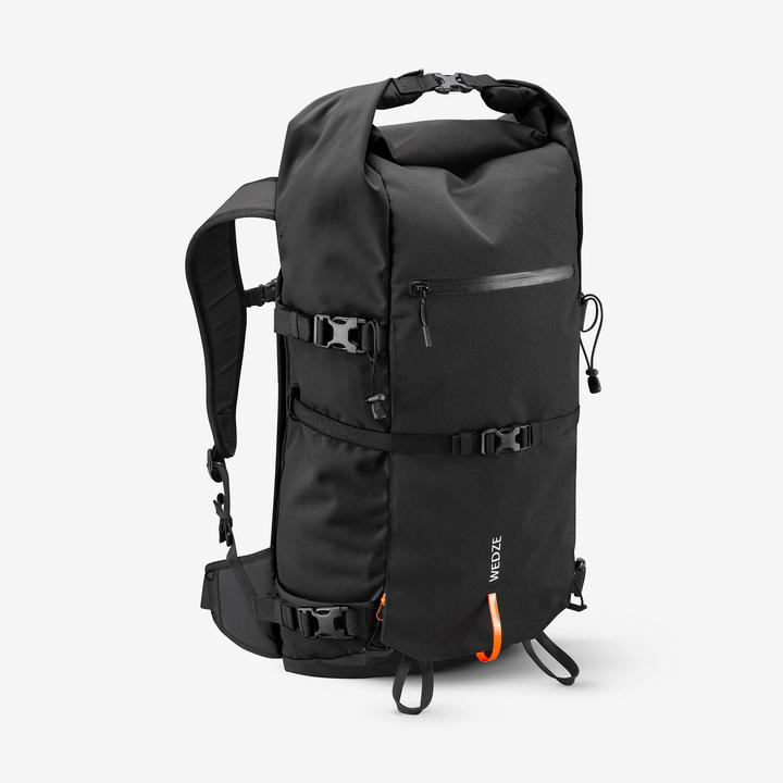 Produktbild Wedze Roll Top Strong Freeride 30 L Ski/Snowboard Backpack - Black (30 l)