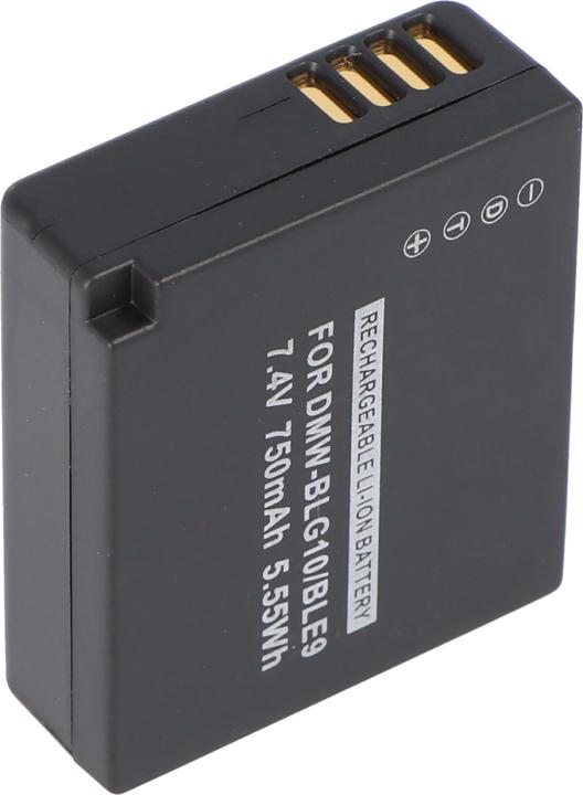 Actual product image Panasonic Battery DMW-BLE9, LUMIX DMC-GF3, DMC-S6 series (Rechargeable battery)