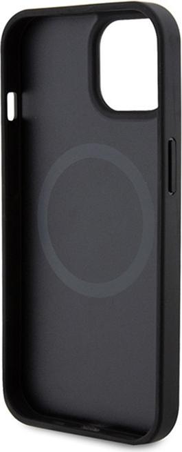 Actual product image Ferrari FEHMP15SPTEK iPhone 15 6.1" czarny/black hardcase Carbon Metal Logo MagSafe (Apple iPhone 15)