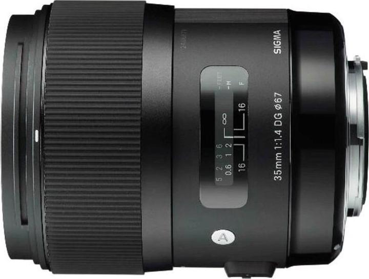 Actual product image Sigma 35mm, f/1.4 DG HSM ART Canon EF (Canon EF, Canon EF-S, full size, APS-C / DX)
