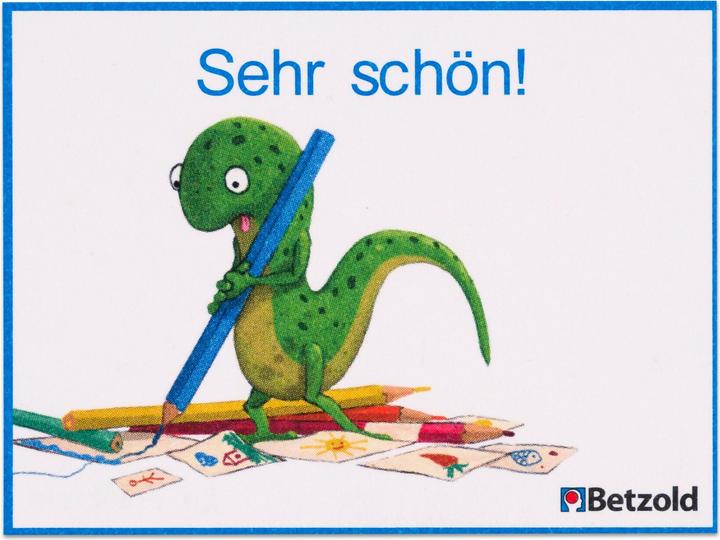 Produktbild Betzold Motivationskarten Lustige Tiere, 110 Stück im Etui
