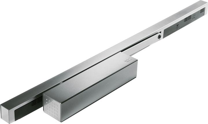 Dormakaba Door closer TS 93G EMR, size EN 2-5, with guide rail and hold-open device, white
