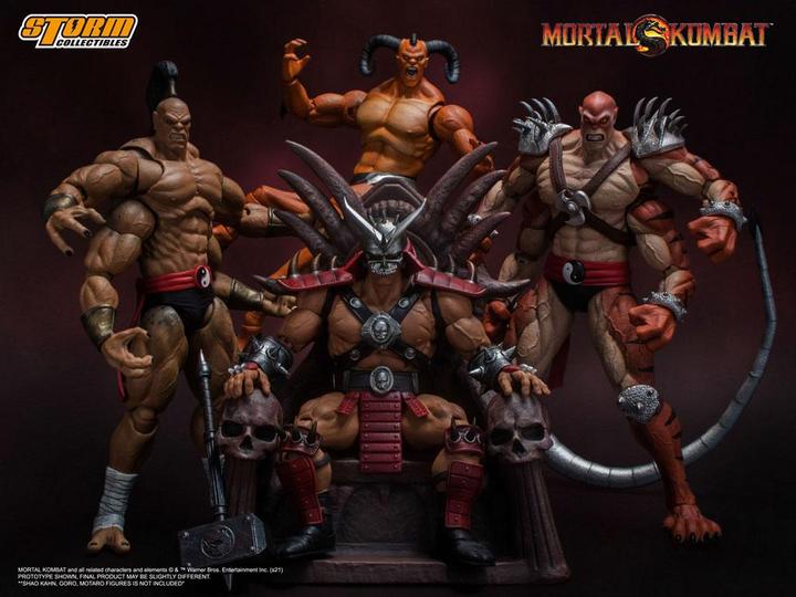 Produktbild Storm Collectibles Mortal Kombat figurine 1/12 Kintaro 18 cm