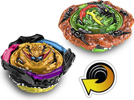 Productafbeelding Hasbro Beyblade Burst QuadStrike Light Ignite Beyblade Stadion Strijdset (Duits, Frans, Italiaans, Engels, Nederlands, Zweeds, Noors, Pools)