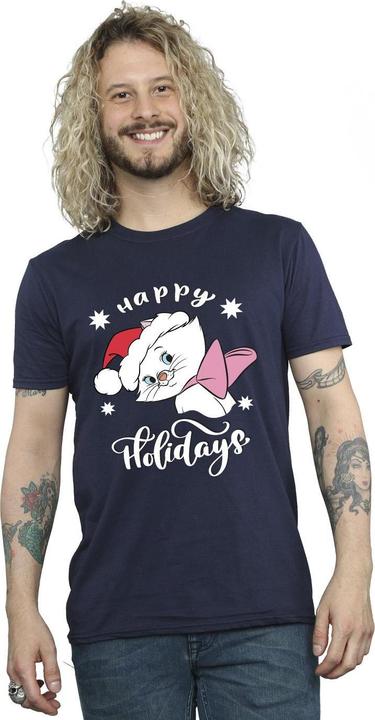 Immagine prodotto Disney Maglietta Uomo The Aristocats Happy Holidays (L)