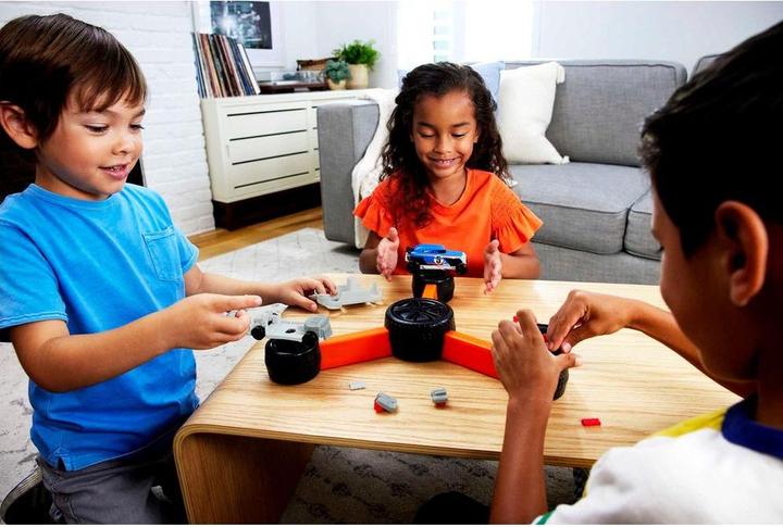 Image du produit Mattel Games Hot Wheels Build ‘N Slam™ Game (Multilingue)