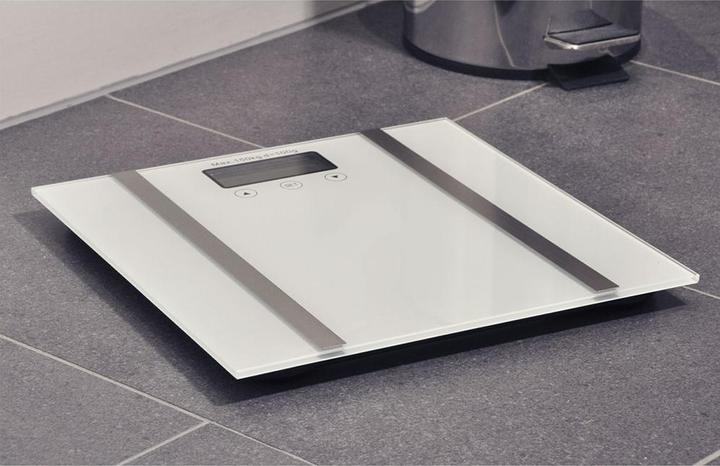 Produktbild Fs-Star Körperanalysewaage aus Glas (180 kg)