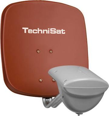 Produktbild TechniSat Multytenne single, 45cm, 4 Orbitpositionen, Rot (Parabolantenne, 32.20 dB, DVB-S / -S2)