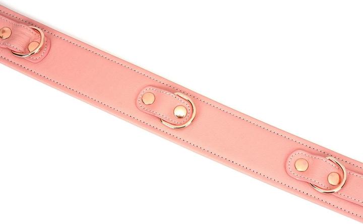 Actual product image Liebe Seele Pink Dream - Leather thigh cuffs