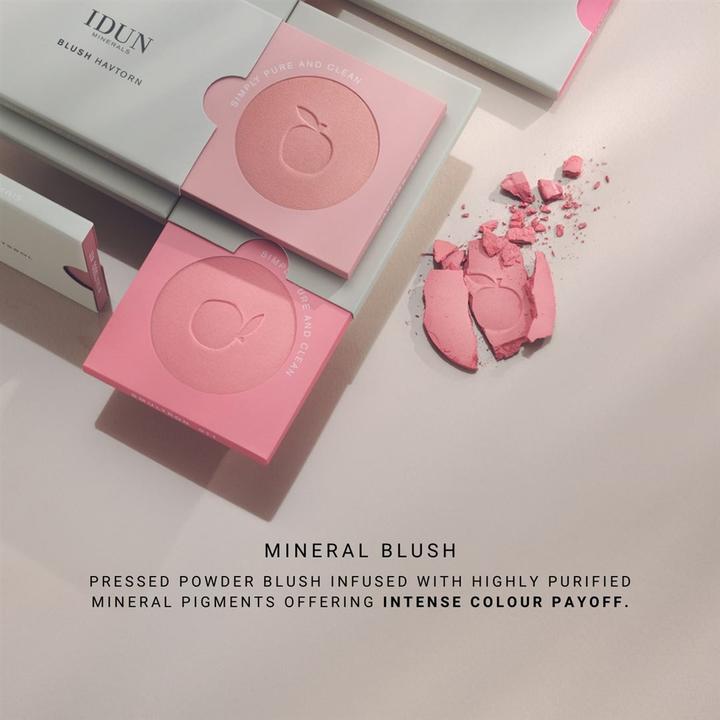 Immagine prodotto IDUN Minerals Rouge/Blusher Hallon rose pink (Rosa Rosa Rosa)