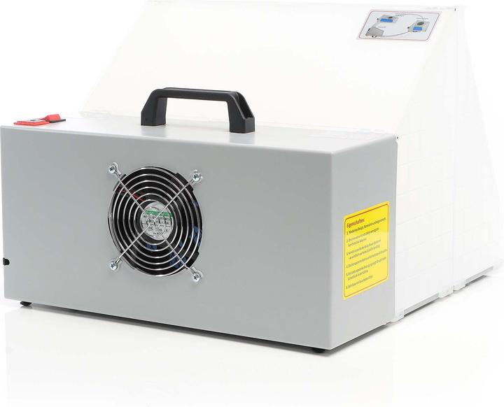 Produktbild Wiltec Komplett Set Airbrush Absauganlage 4m³/min 52dB Absaugung Farbe Farbnebel