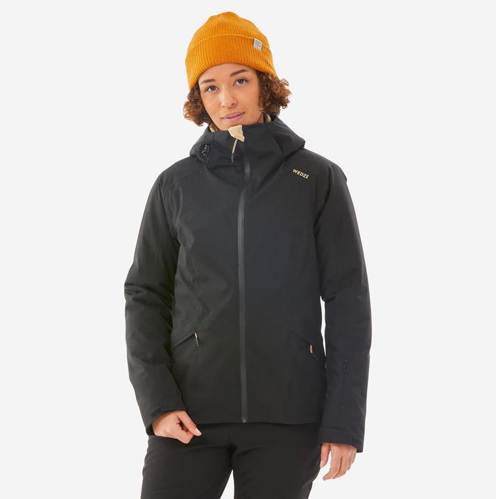 Produktbild Wedze Skijacke Damen warm 500 schwarz (XXS)
