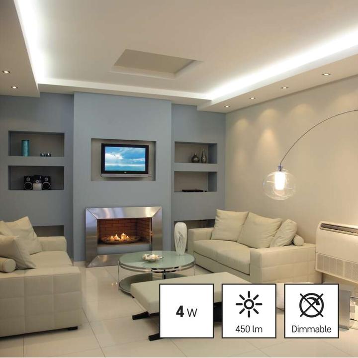 Actual product image Emos Classic LED lamp (GU10, 4 W, 450 lm, 1 x, E)
