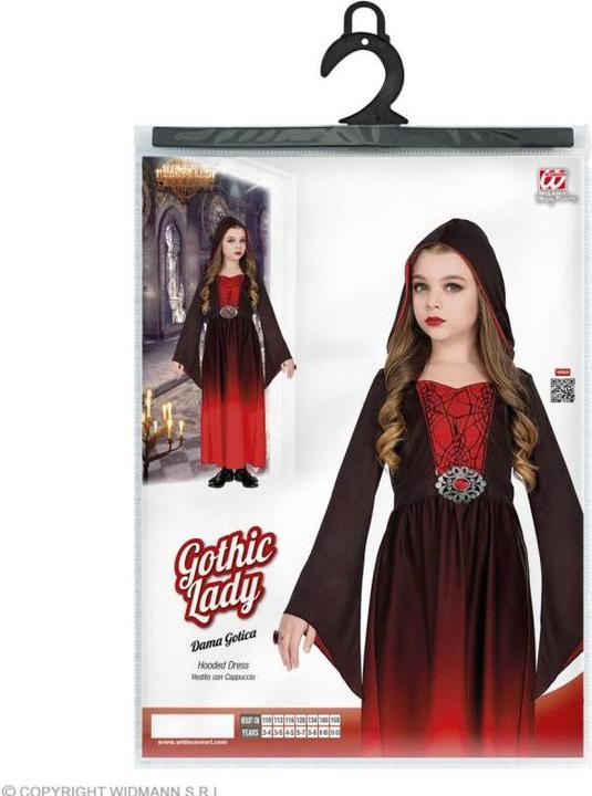 Actual product image Widmann Gothic Girl Hadria (158)