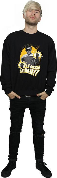 Image du produit - Sweat BATMAN TV SERIES ROBIN HOLY SMOKES - Homme (3XL)