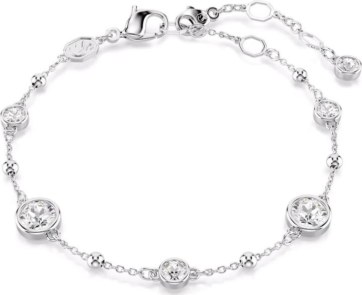 Produktbild Swarovski Imber Armband Rundschliff Weiss (19.50 cm, Swarovski Metall)