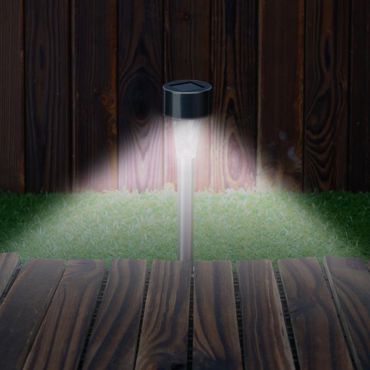 Image du produit Casativo Mini-lampe solaire LED, 32 pièces avec piquet de terre et capteur de gradation, IP44 (IP44)