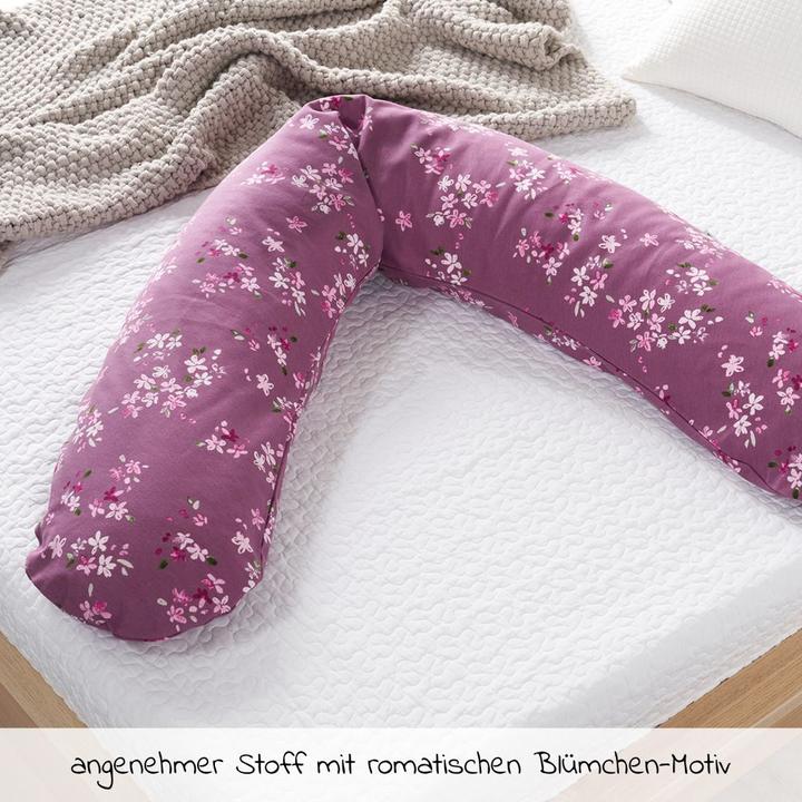 Produktbild Theraline Stillkissen "Das Original" mit Polyester Hohlfaser Füllung inkl. Bezug 190 cm (190 cm)