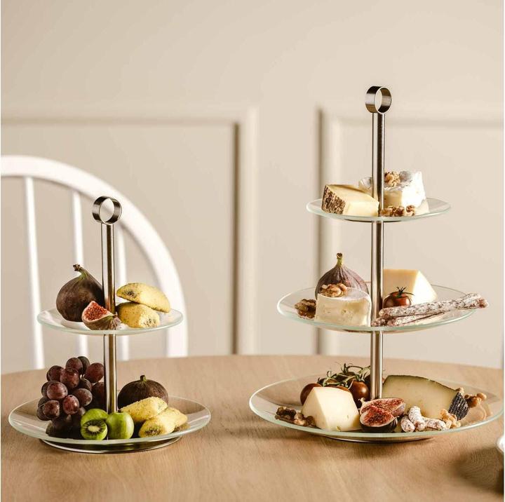 Actual product image Leonardo Etagere Cena 3-teilig, Silber