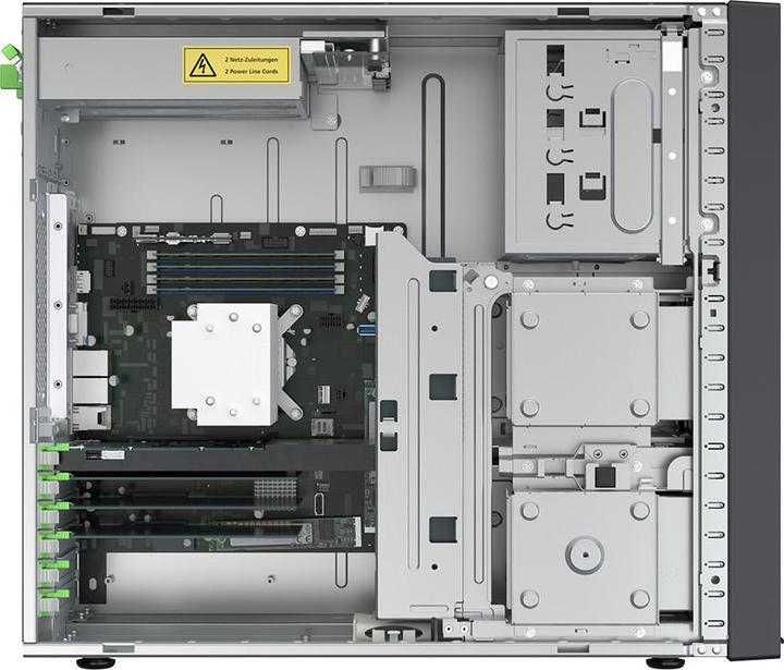 Produktbild Fujitsu TX1330M5 XEON E-2336 16GB 8SFF 500W tit (Intel Xeon E-2336, 16 GB, Tower Server)