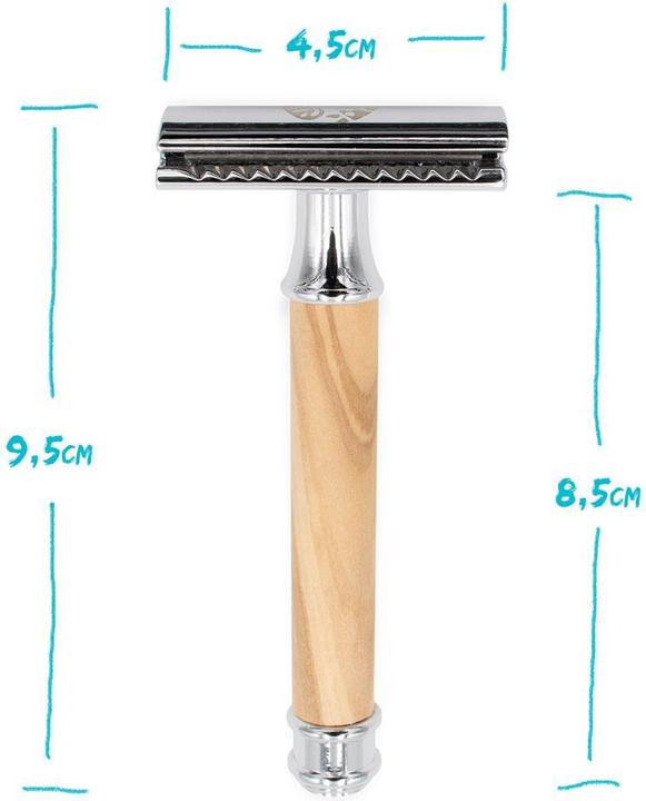 Actual product image Chinchilla Straight razor