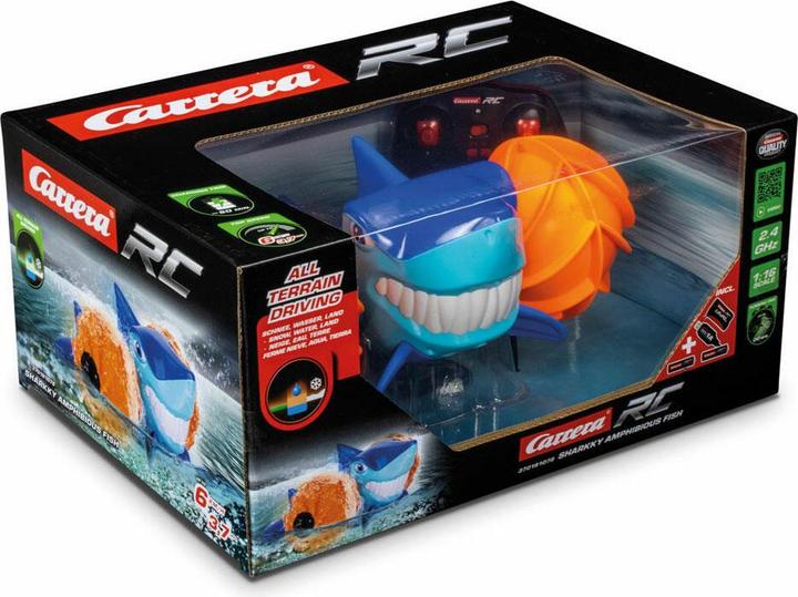Immagine prodotto Carrera Pesce anfibio Sharkky