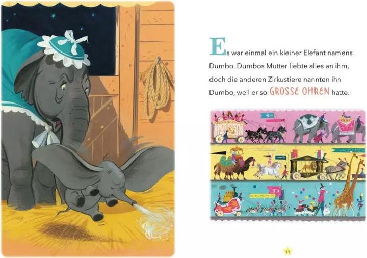 Actual product image Disney Klassiker: Meine ersten Gutenacht-Geschichten (German, 2019)