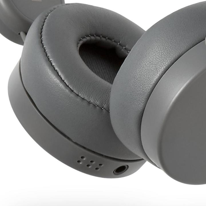 Immagine prodotto Nedis Cuffie on-ear con cavo Cuffie on-ear con cavo da 3,5 mm Lunghezza cavo: 1,20 m 85 dB Grigio Grigio (Cablato)