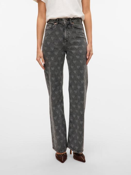 Produktbild Vero Moda VMTESSA Hohe Taille Weiter Beinschnitt Jeans Weit geschnitten (W29/L32)