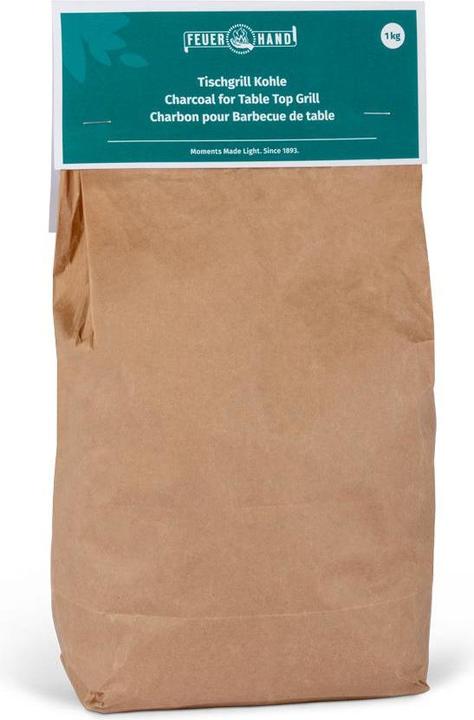 Immagine prodotto Feuerhand Carbone per griglia da tavolo a carbonella, 1 kg (1 kg)