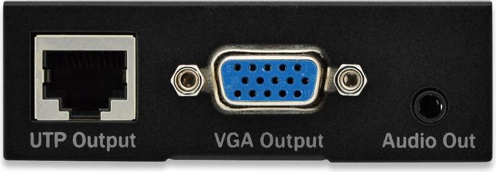 Actual product image Digitus VGA-UTP Extender 300m Transmitter/Receiver Kit 1920x1200 incl. power supply unit (Multi-monitor)