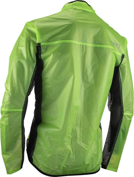 Actual product image Leatt RaceCover Rain Jacket Lime (XL)