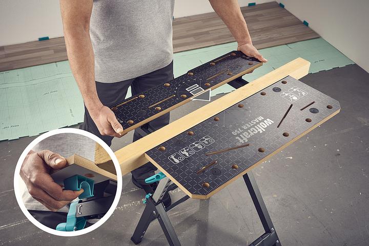 Immagine prodotto wolfcraft Tavola di servizio Master 750 Ergo (68 cm, 70 cm)