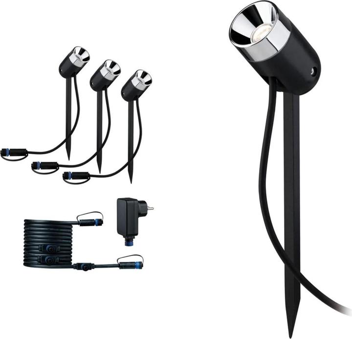 Produktbild Paulmann Outdoor Plug & Shine Pike Starterset (240 lm, IP65)
