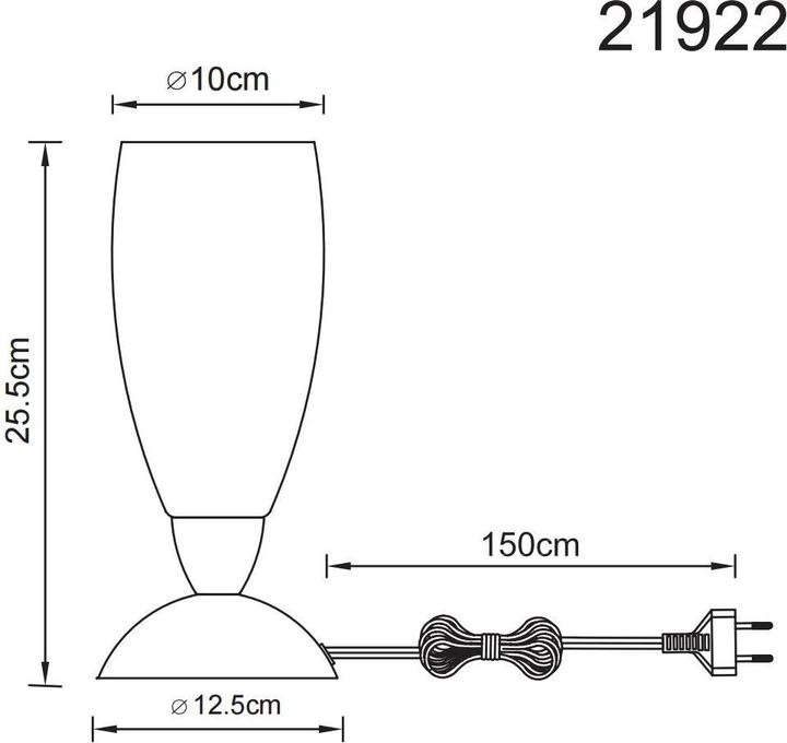 Image du produit Globo Lampe de table Auriga (E14)