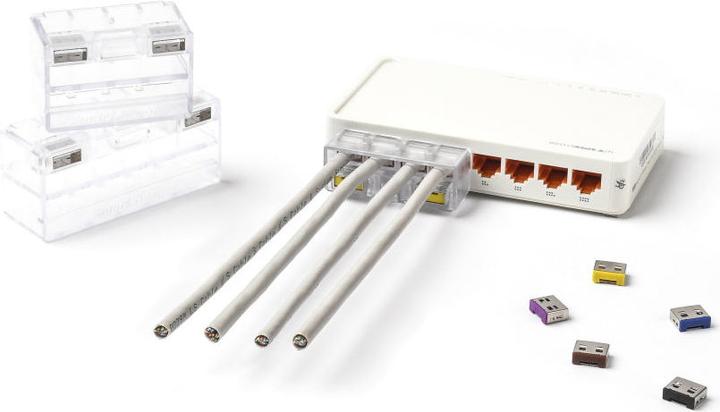 Actual product image Smart Keeper SmartKeeper Basic Network Module Port Lock 4P