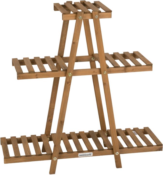 Actual product image Needs&Wants Blumenregal "Bloomy2" mit 3 Etagen, Fichte (braun)