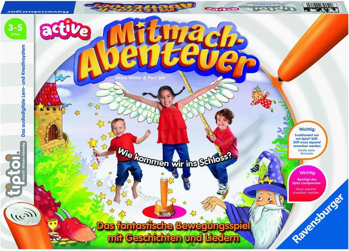 Produktbild tiptoi Mitmach-Abenteuer (Deutsch)