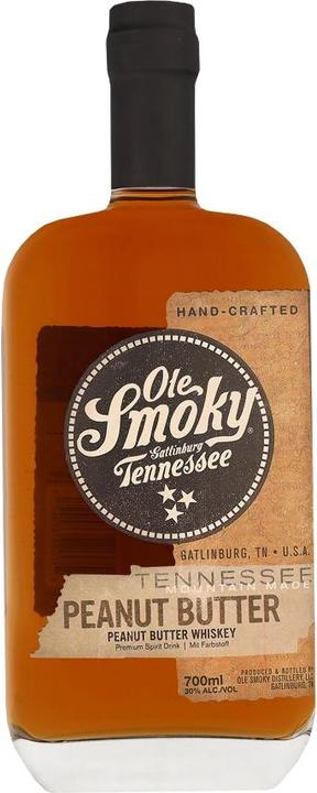 Ole Smoky Peanut Butter Tennessee Whiskey 30% Vol. 0,7l
