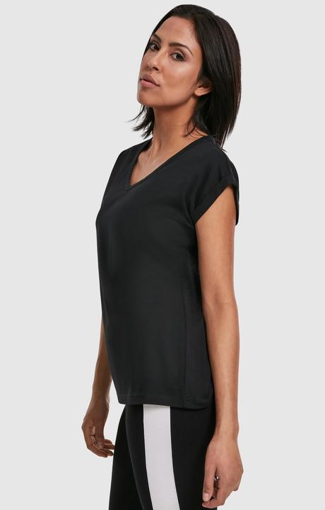 Produktbild Urban Classics Ladies Round V-Neck Extended Shoulder Tee (3XL)