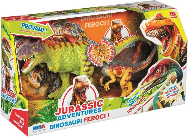 Immagine prodotto Rs Toys 2 ass.ti jurassic adventures 2 animali con voci