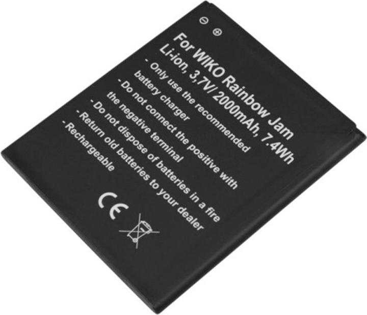 Immagine prodotto Avizar Li-Ion Akku 3.7V 2000mAh Wiko Rainbow Jam
