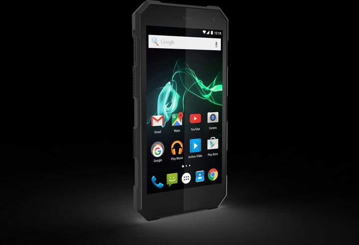 Produktbild Archos 50 Saphir (16 GB, Schwarz, 5", Hybrid Dual SIM, 13 Mpx, 4G)