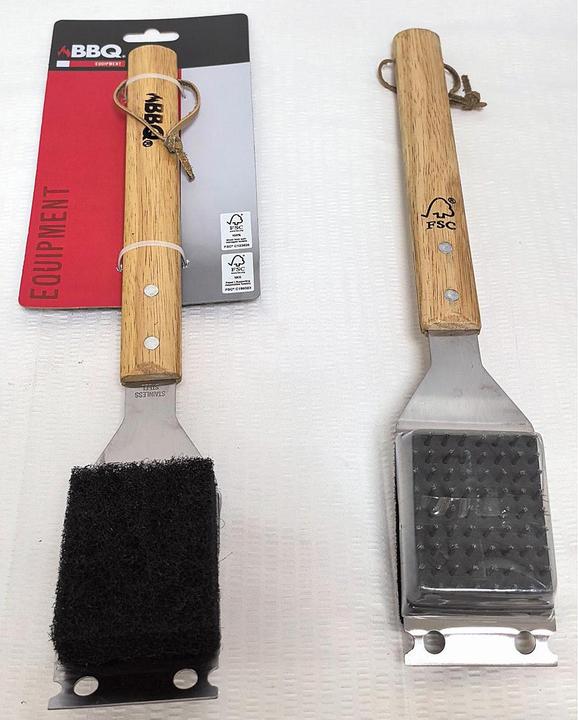 Productafbeelding Grillborstel hout 39,5x9,1cm (37.80 cm)