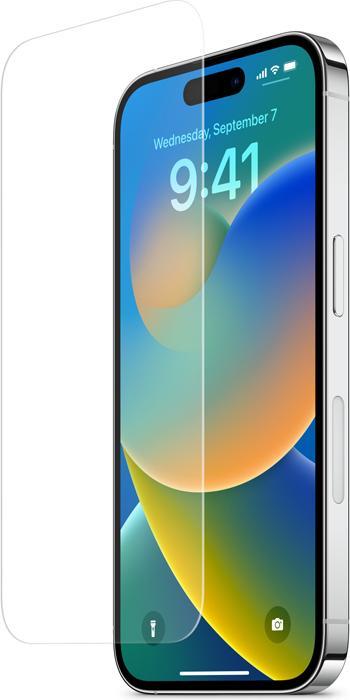 Immagine prodotto EKO Confezione da 3 protezioni per lo schermo in vetro temperato per iPhone 15 Pro Max (3 Pezzo/i, Apple iPhone 15 Pro Max)