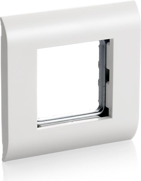 Actual product image equip Flush-mounted box Front panel French Modular RAL9010