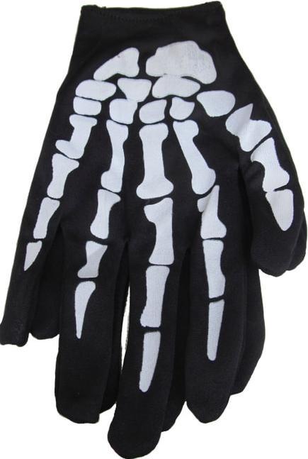 Produktbild MICA Festival Skelett-Handschuhe - für Erwachsene - 1 Paar