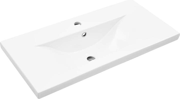 Produktbild VidaXL Badmöbel-Set Altholz-Optik Holzwerkstoff Badmöbelset Badezimmerschrank