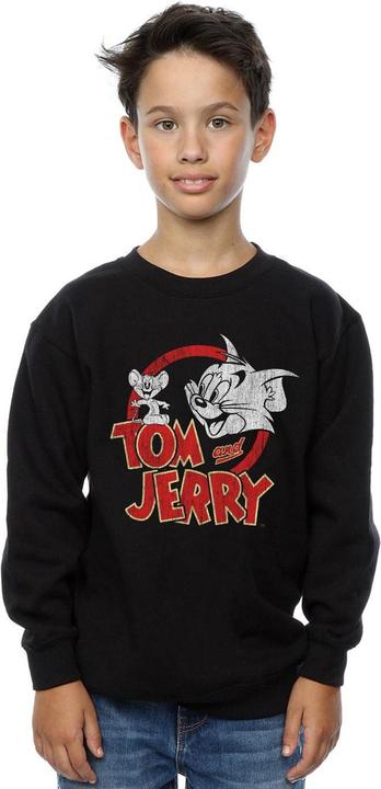 Produktbild Tom & Jerry Distressed Logo Sweatshirt Jungen (140, 146)